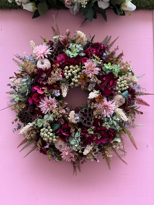 Autumn Wreath | Botanical woodland