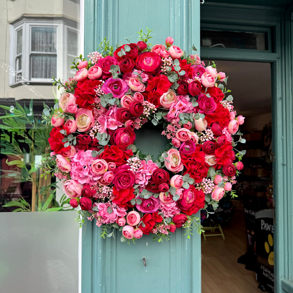 Strawberry Daiquiri Artificial wreath