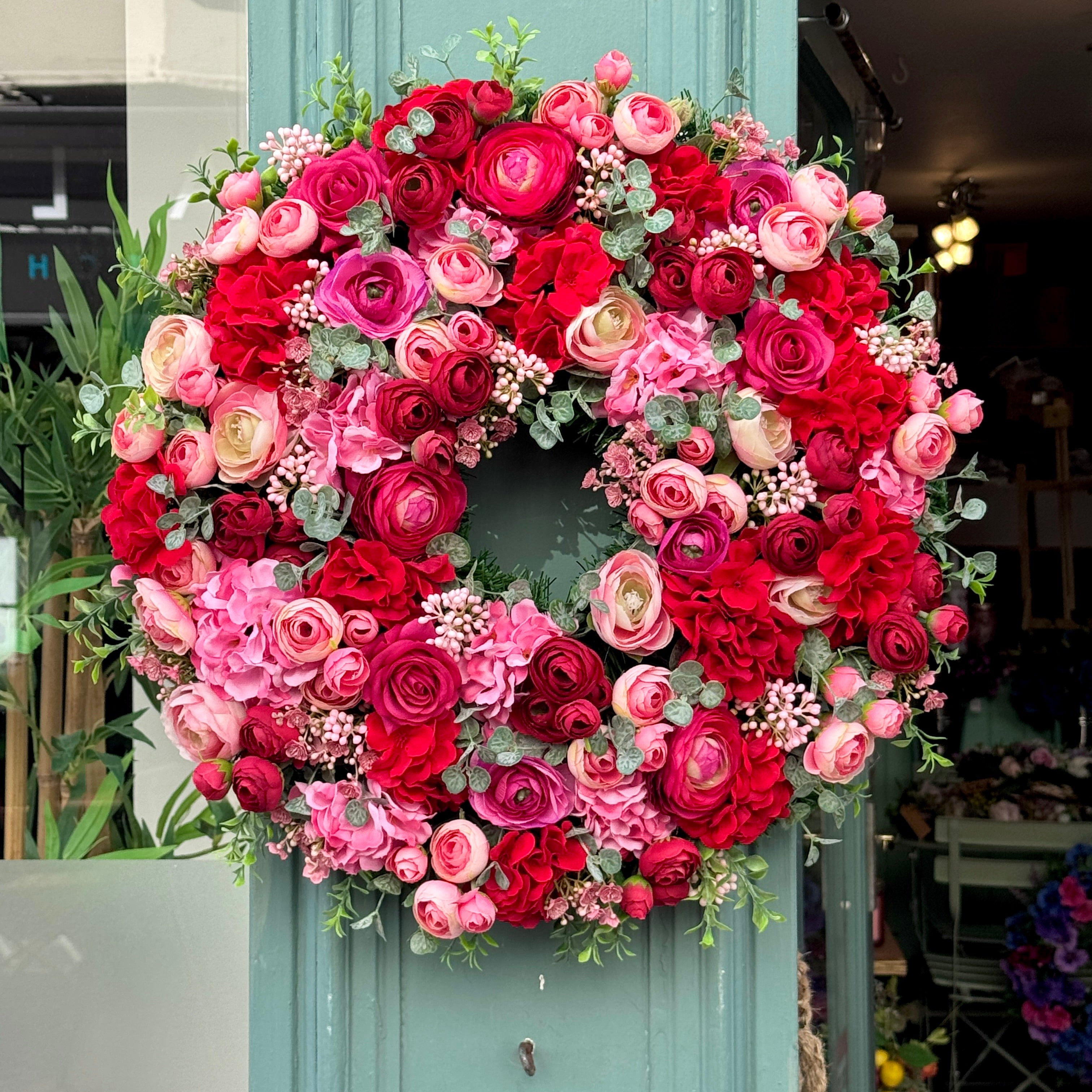 Strawberry Daiquiri Artificial wreath