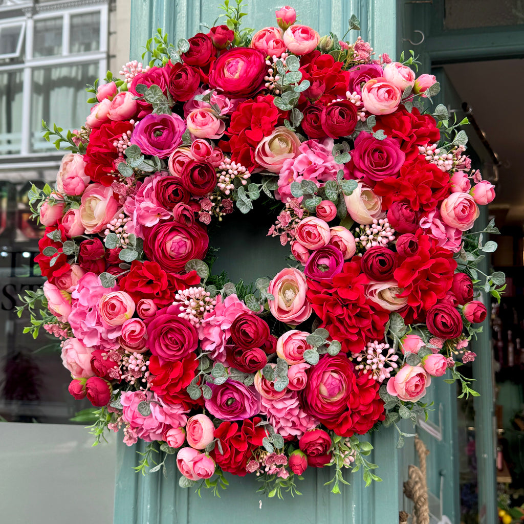 Strawberry Daiquiri Artificial wreath