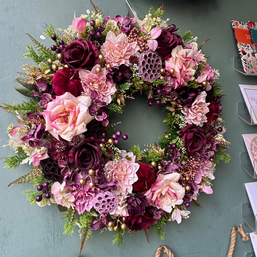 Autumn Wreath | Golden Plum Harvest