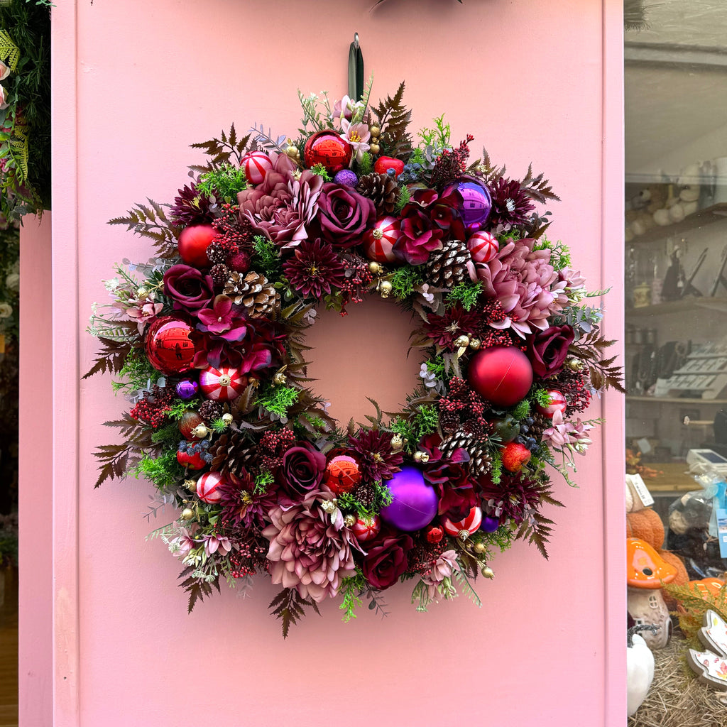 Christmas Wreath | Baubled Mulled Wine