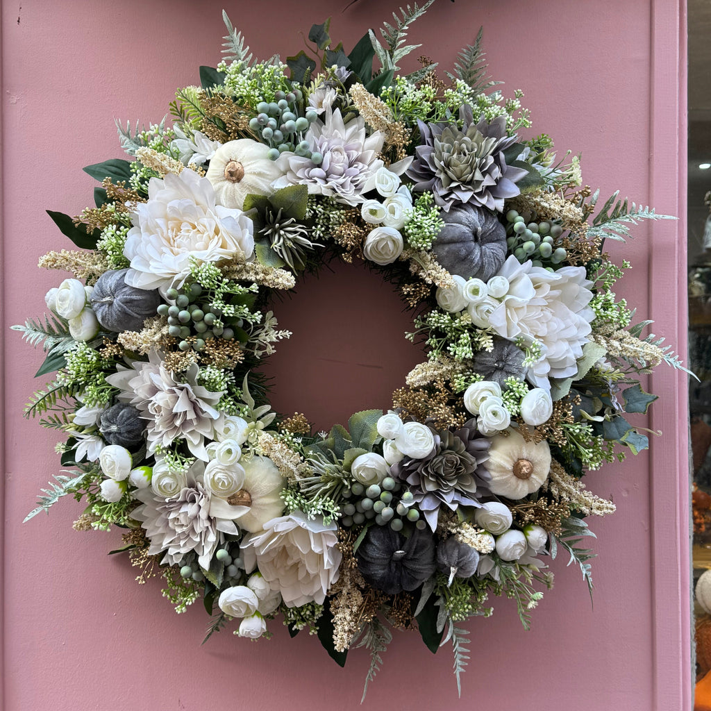 Large Autumn Wreath | white Autumn