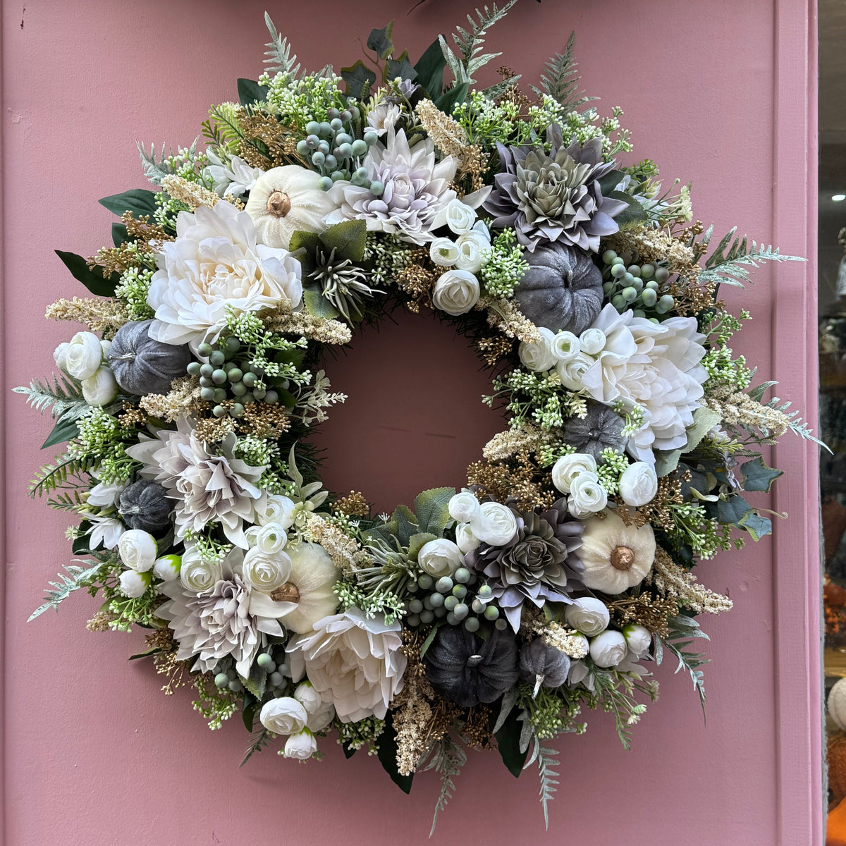 Large Autumn Wreath | white Autumn