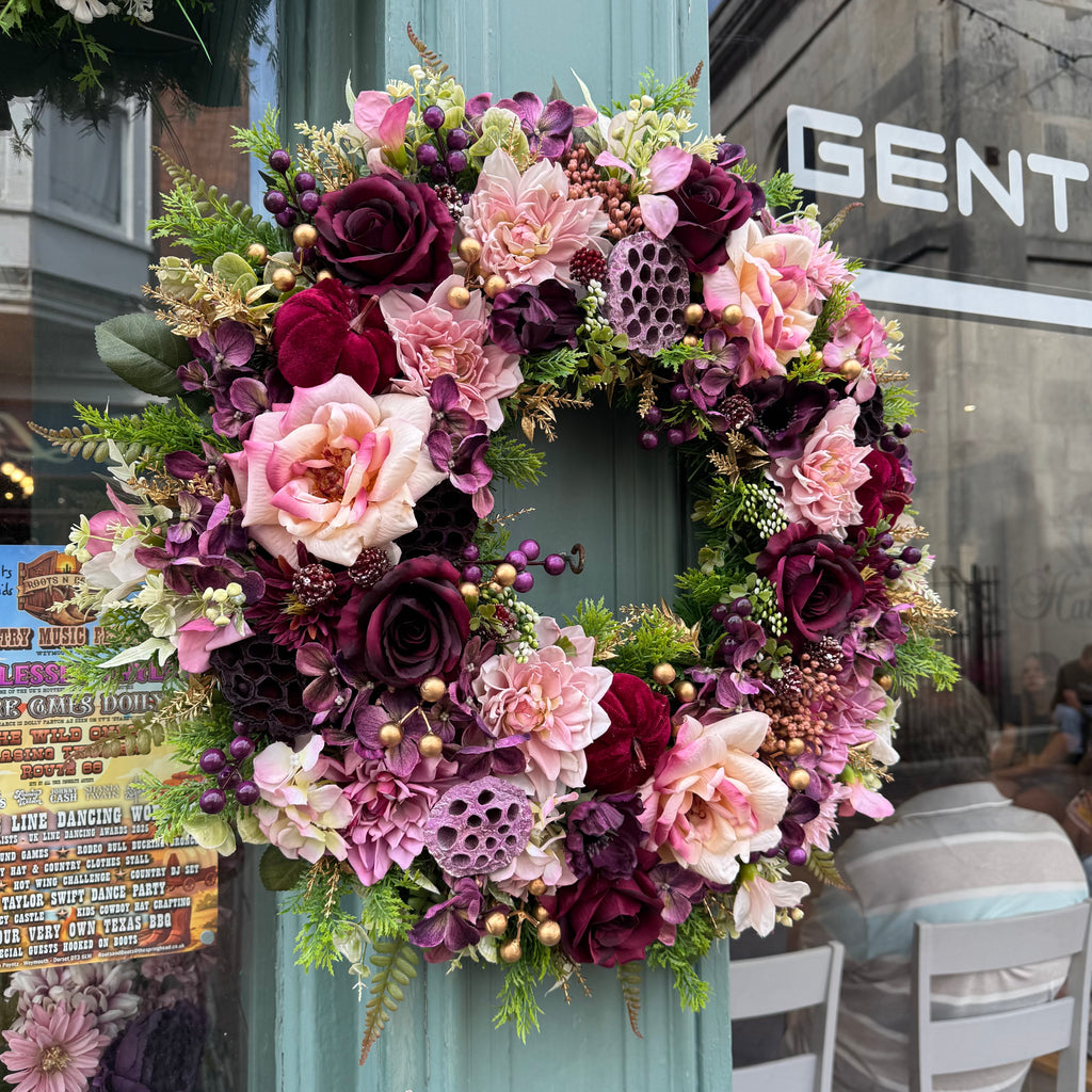 Autumn Wreath | Golden Plum Harvest