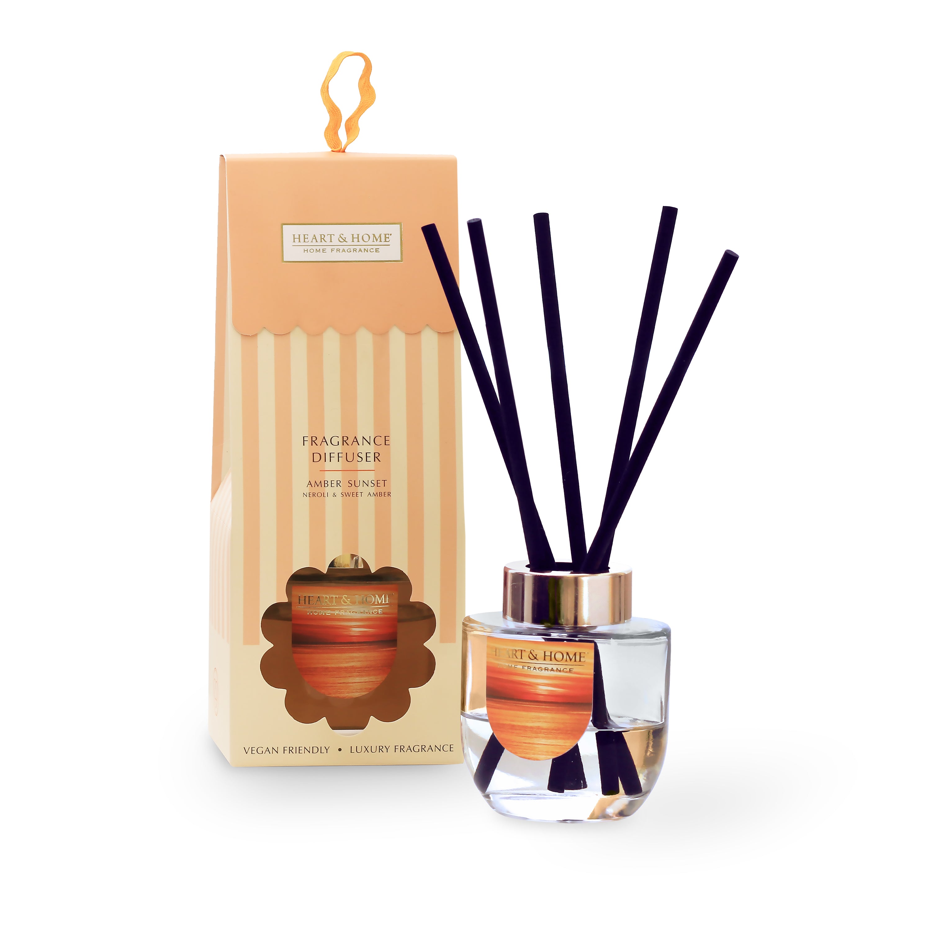 Heart & Home Luxury Scented Reed Diffusers