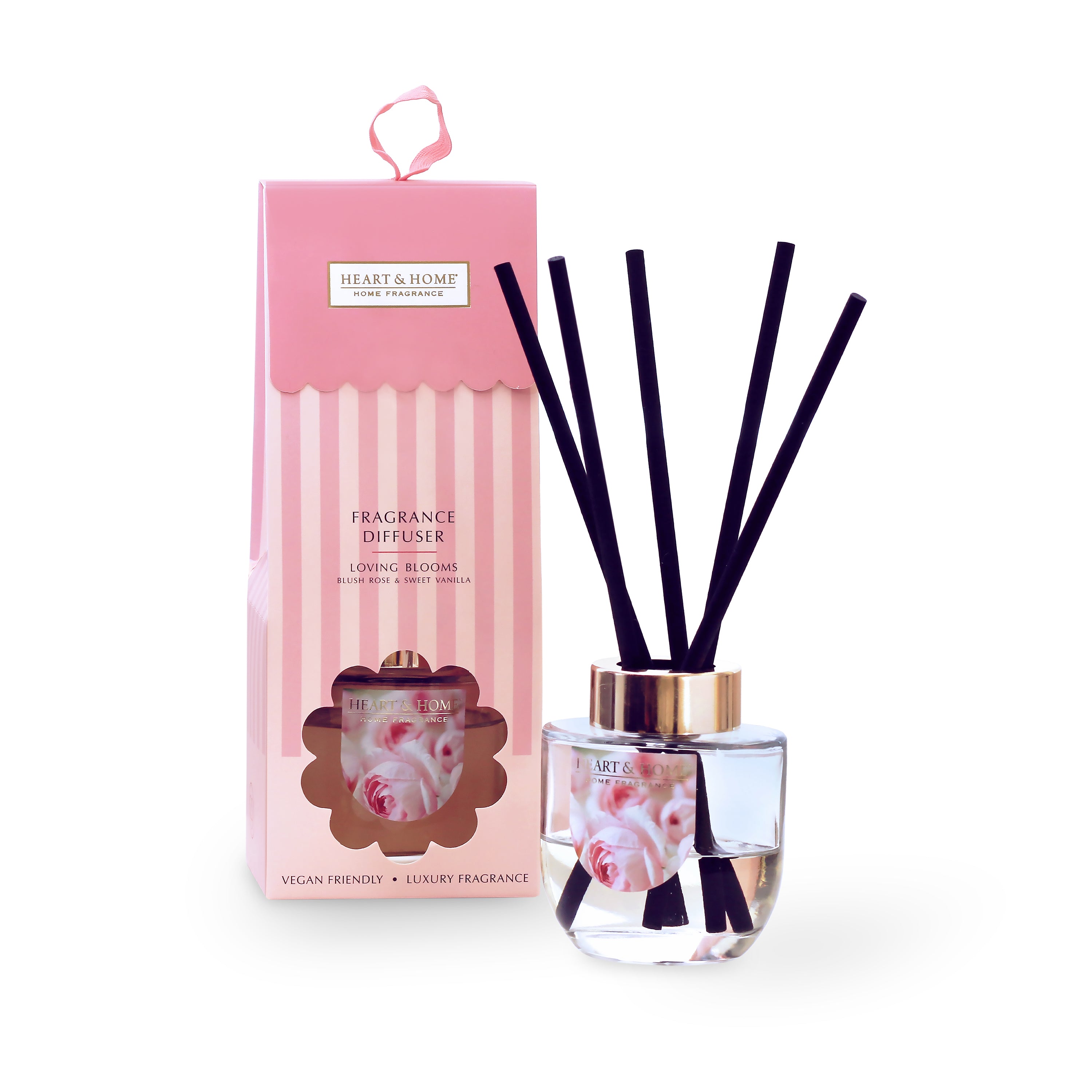 Heart & Home Luxury Scented Reed Diffusers