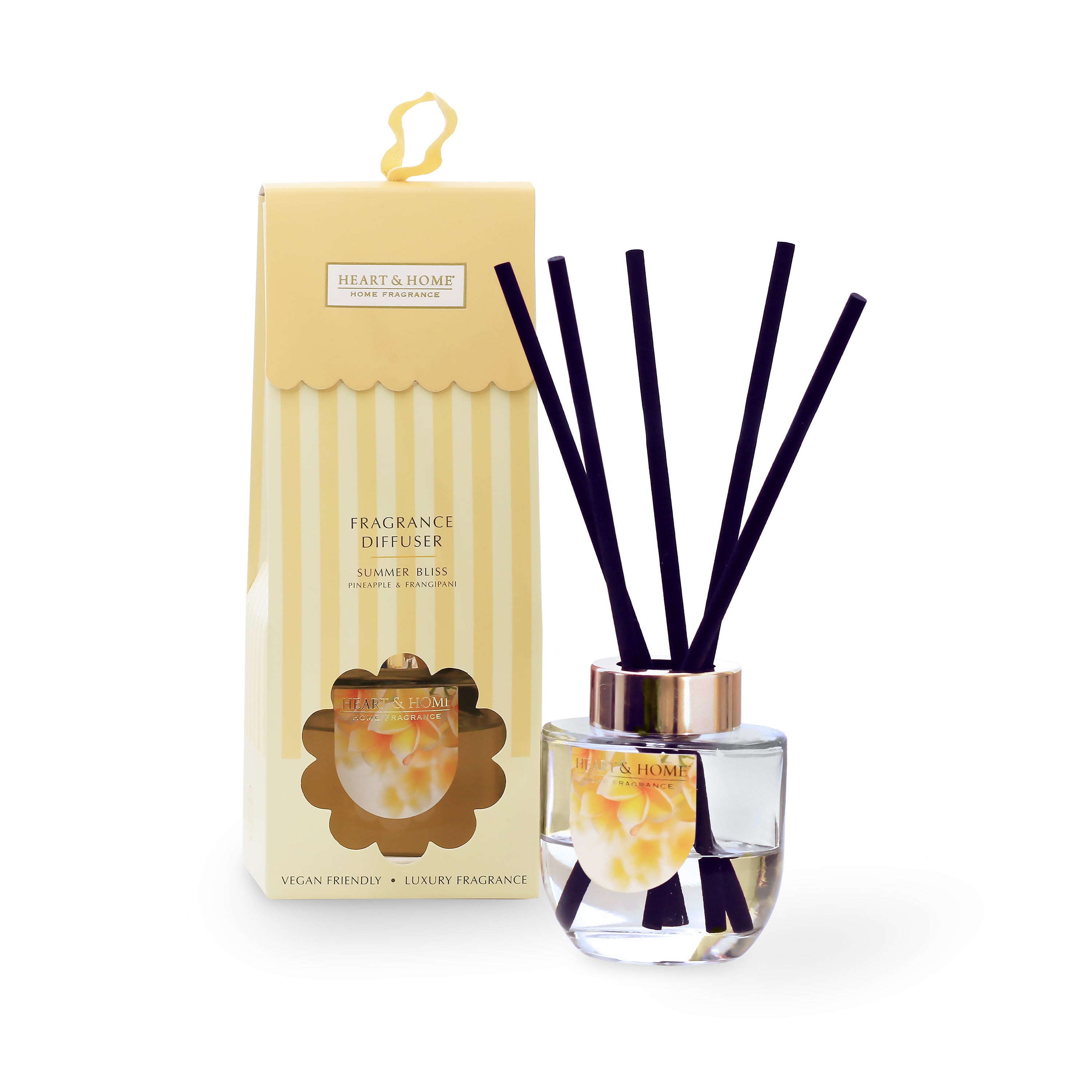 Heart & Home Luxury Scented Reed Diffusers