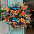 Autumn Wreath | Popping Pumpkin