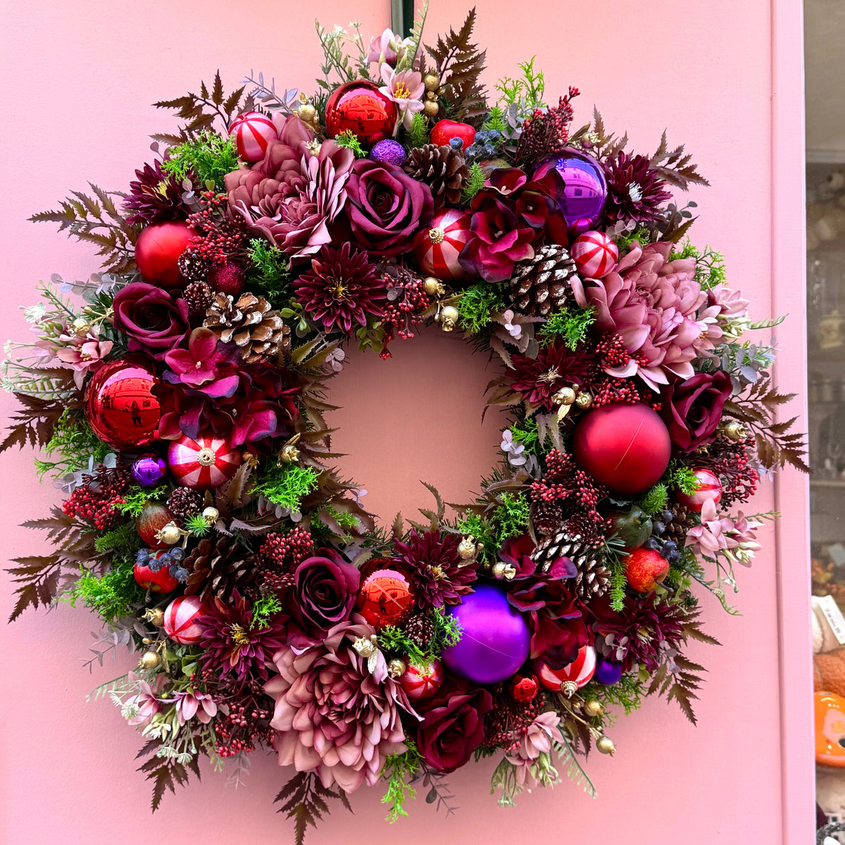 Christmas Wreath | Baubled Mulled Wine