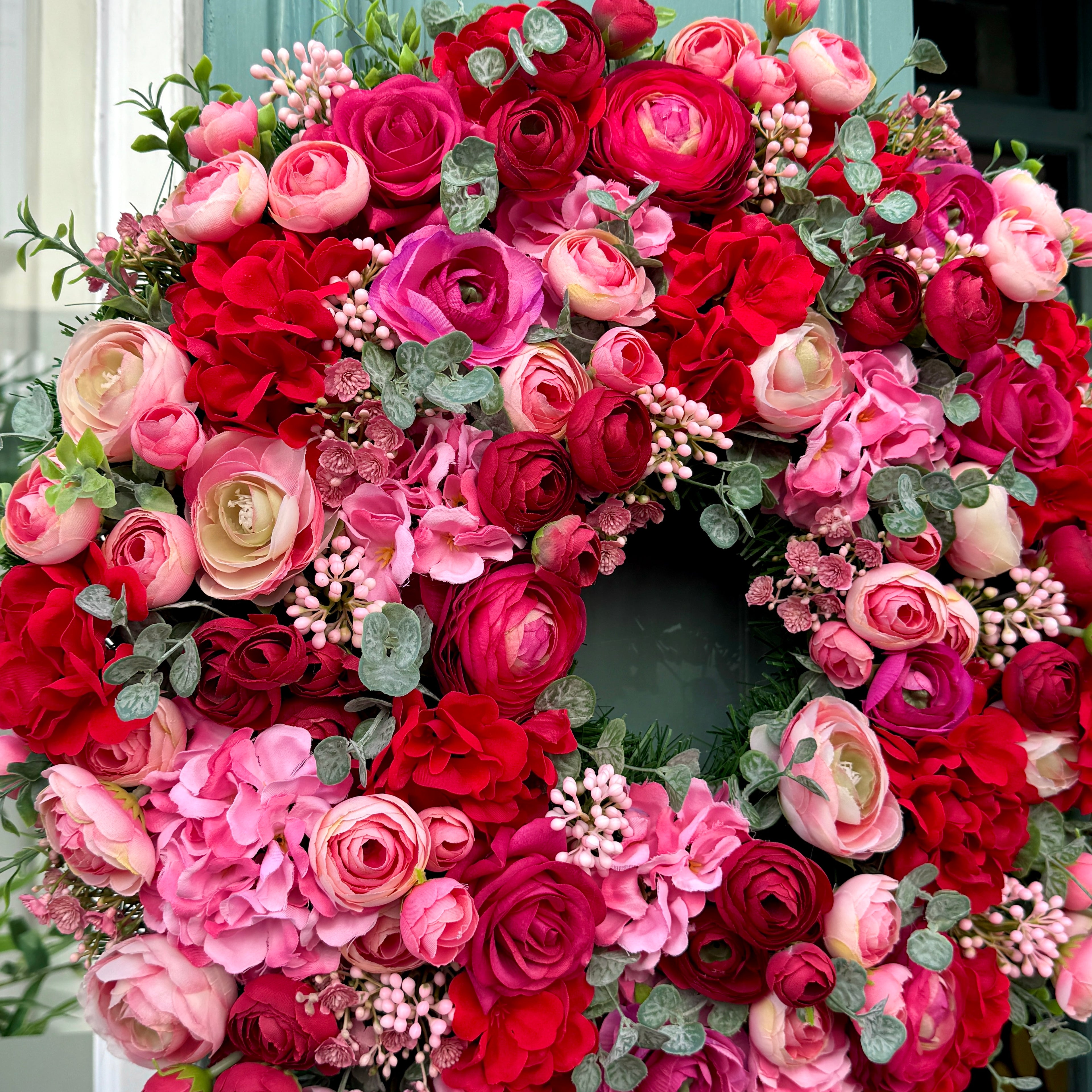 Strawberry Daiquiri Artificial wreath