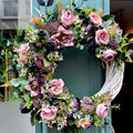 Midnight Moon Summer/Autumn Wreath