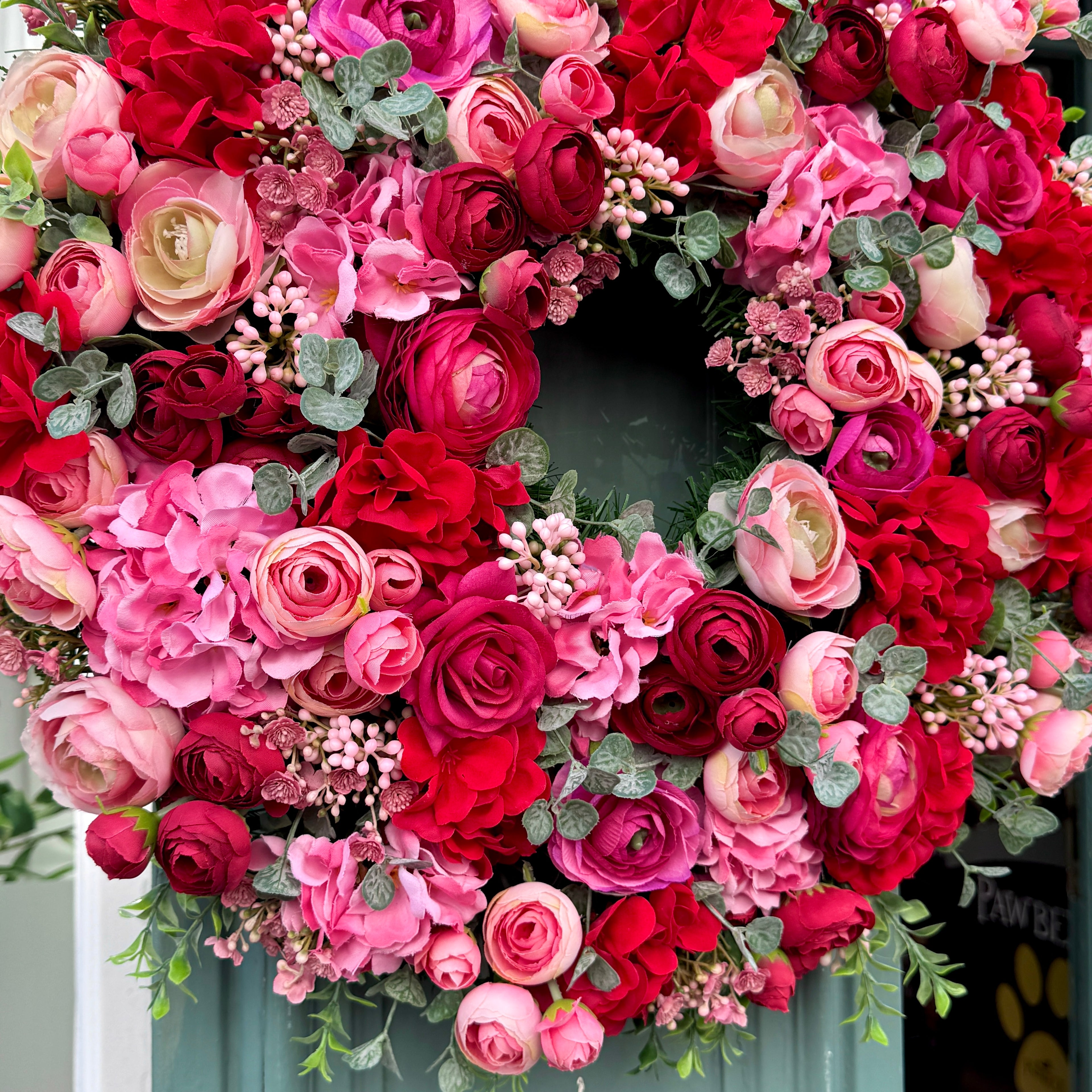 Strawberry Daiquiri Artificial wreath