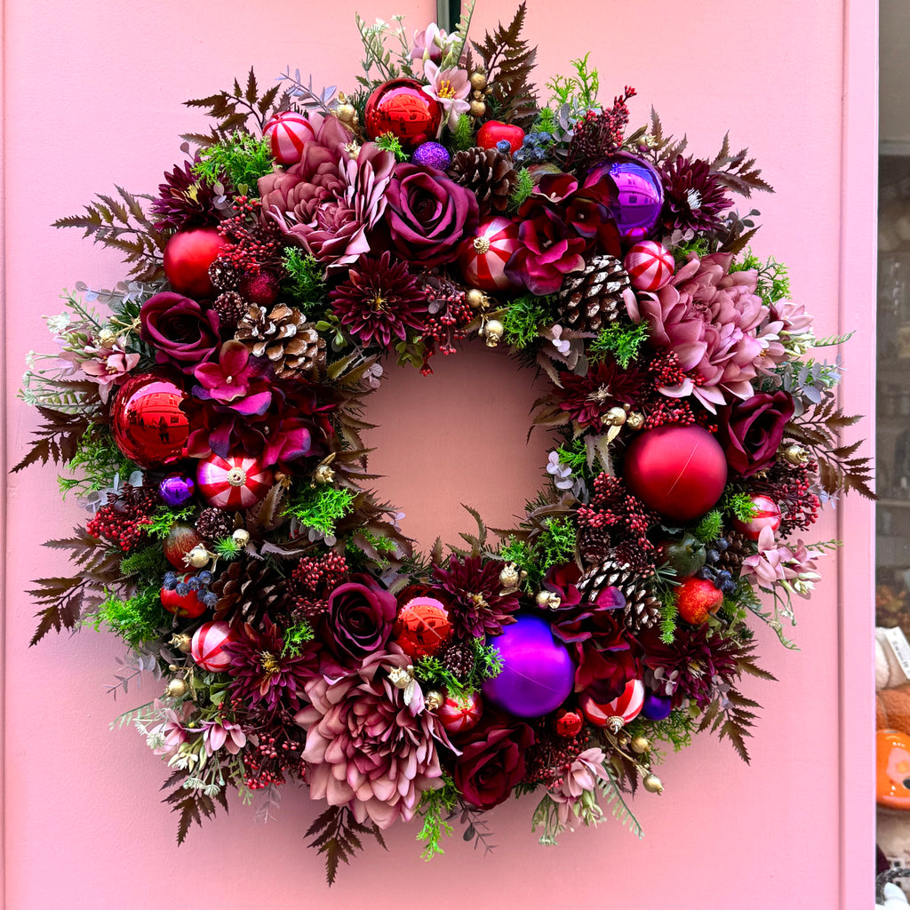 Christmas Wreath | Baubled Mulled Wine