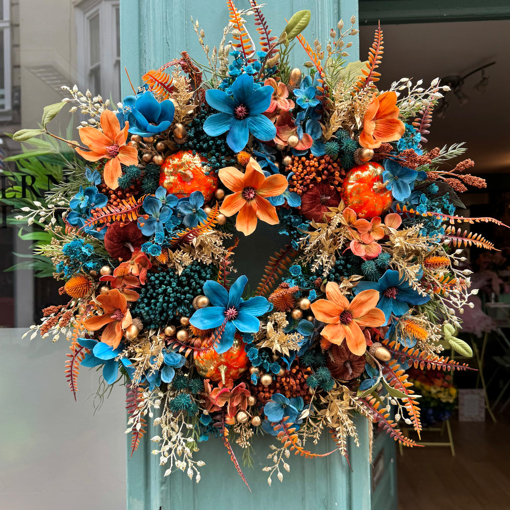 Autumn Wreath | Popping Pumpkin