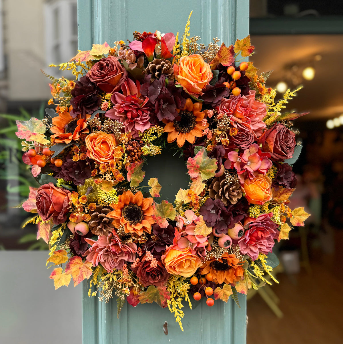 Autumn wreath | Fallicious