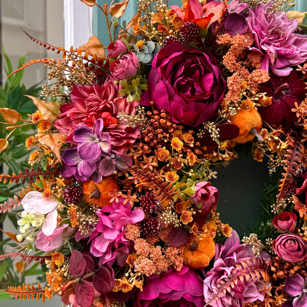 Autumn Wreath | spiced plum
