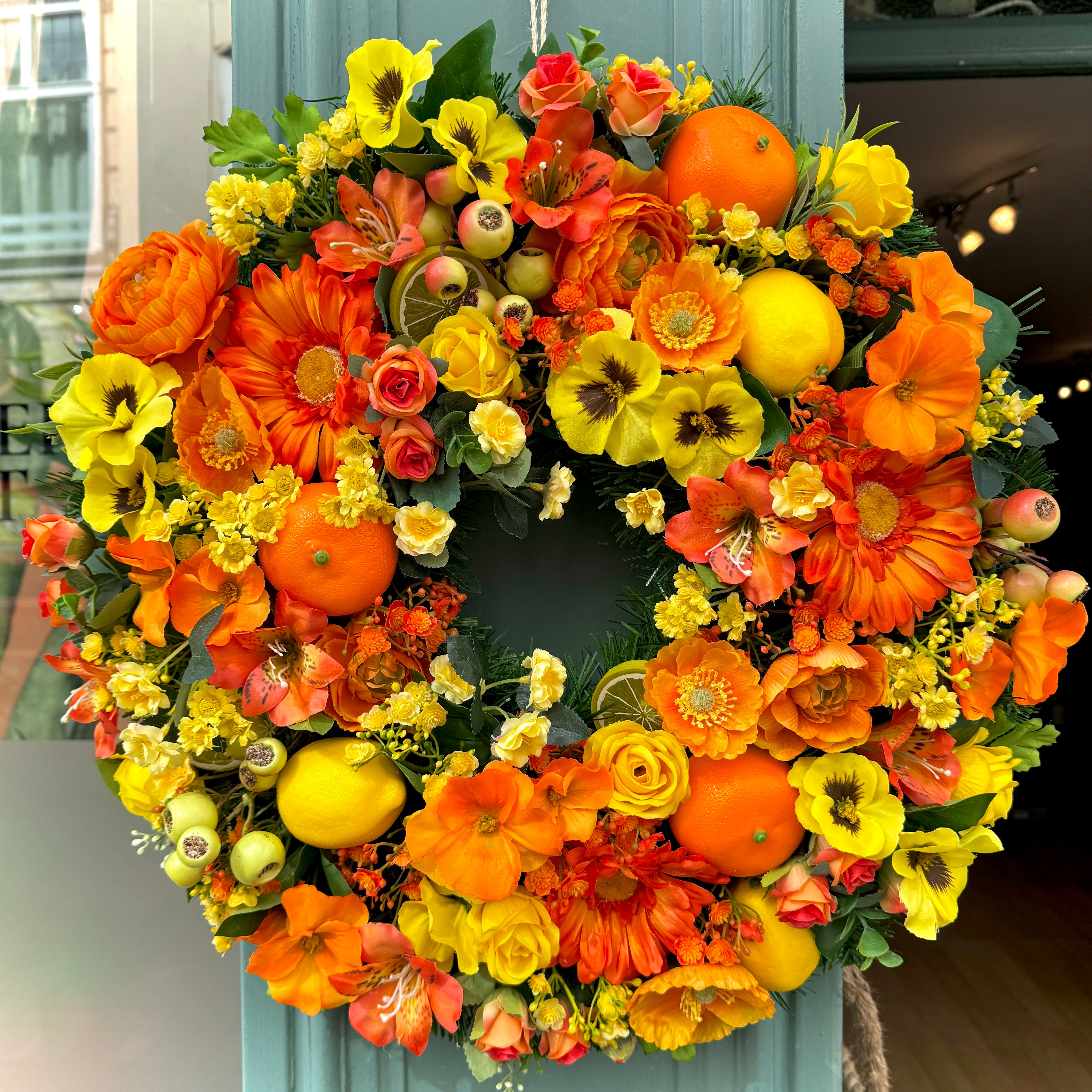 St. Clement's artificial wreath