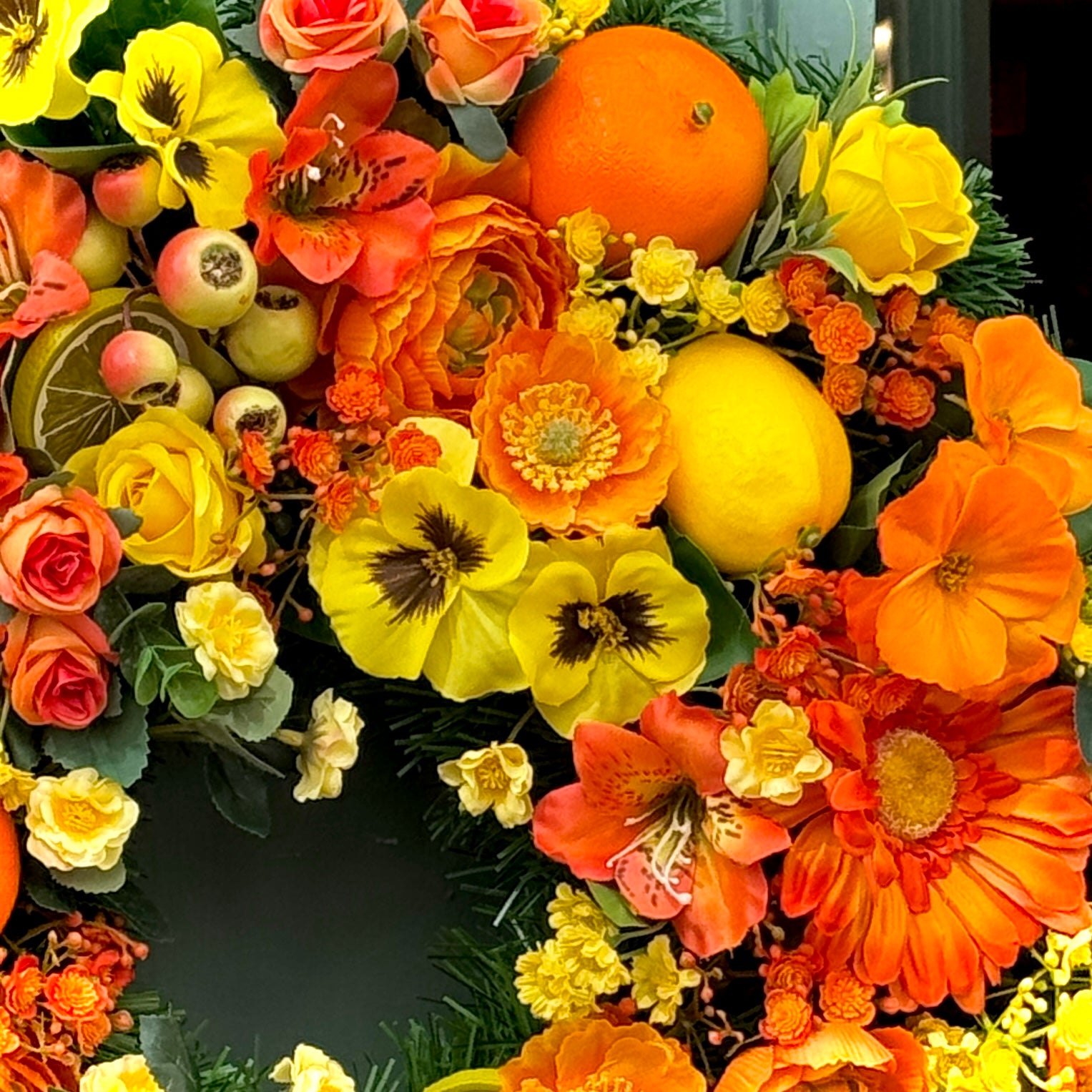 St. Clement's artificial wreath