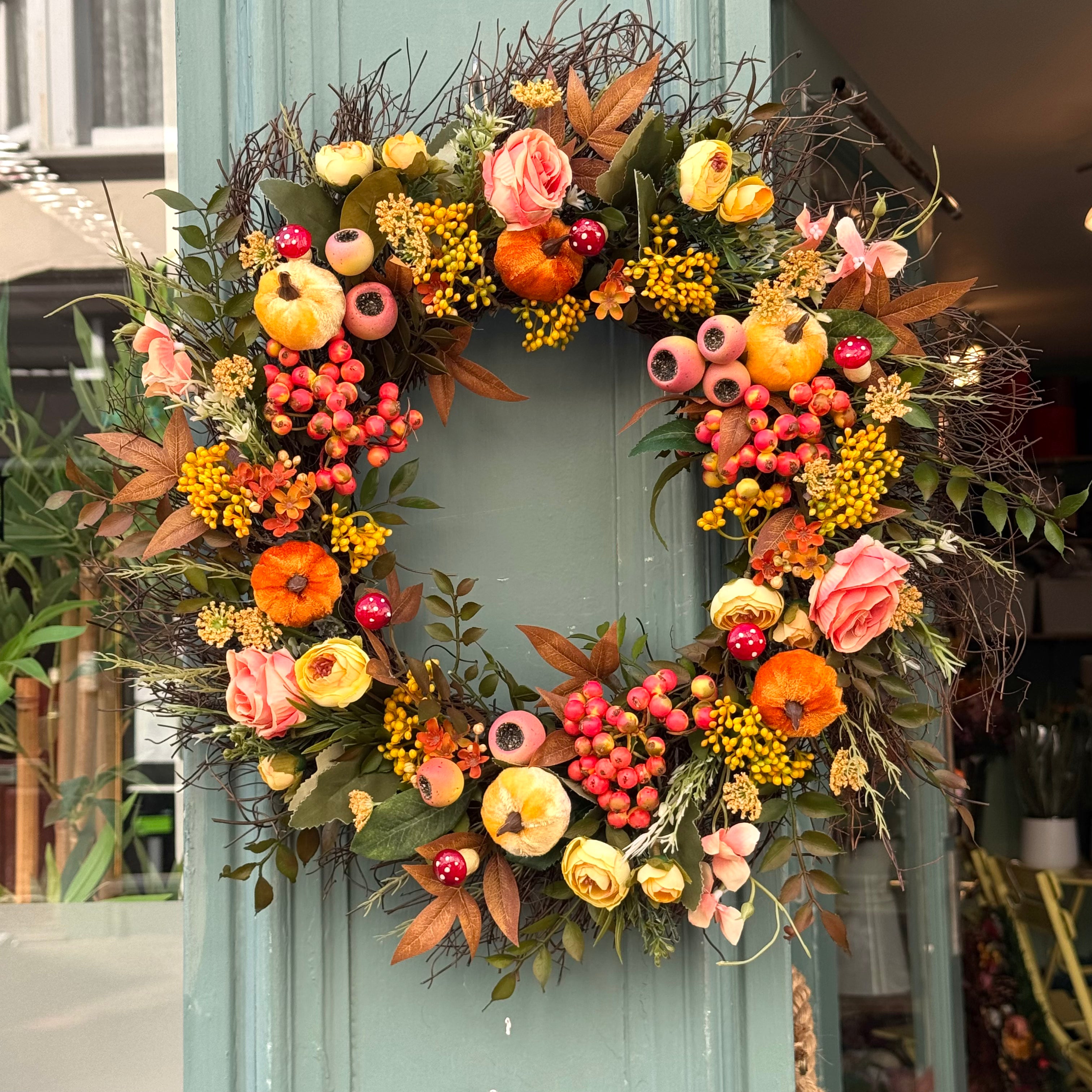 Autumn Wreath Whimsy Fall