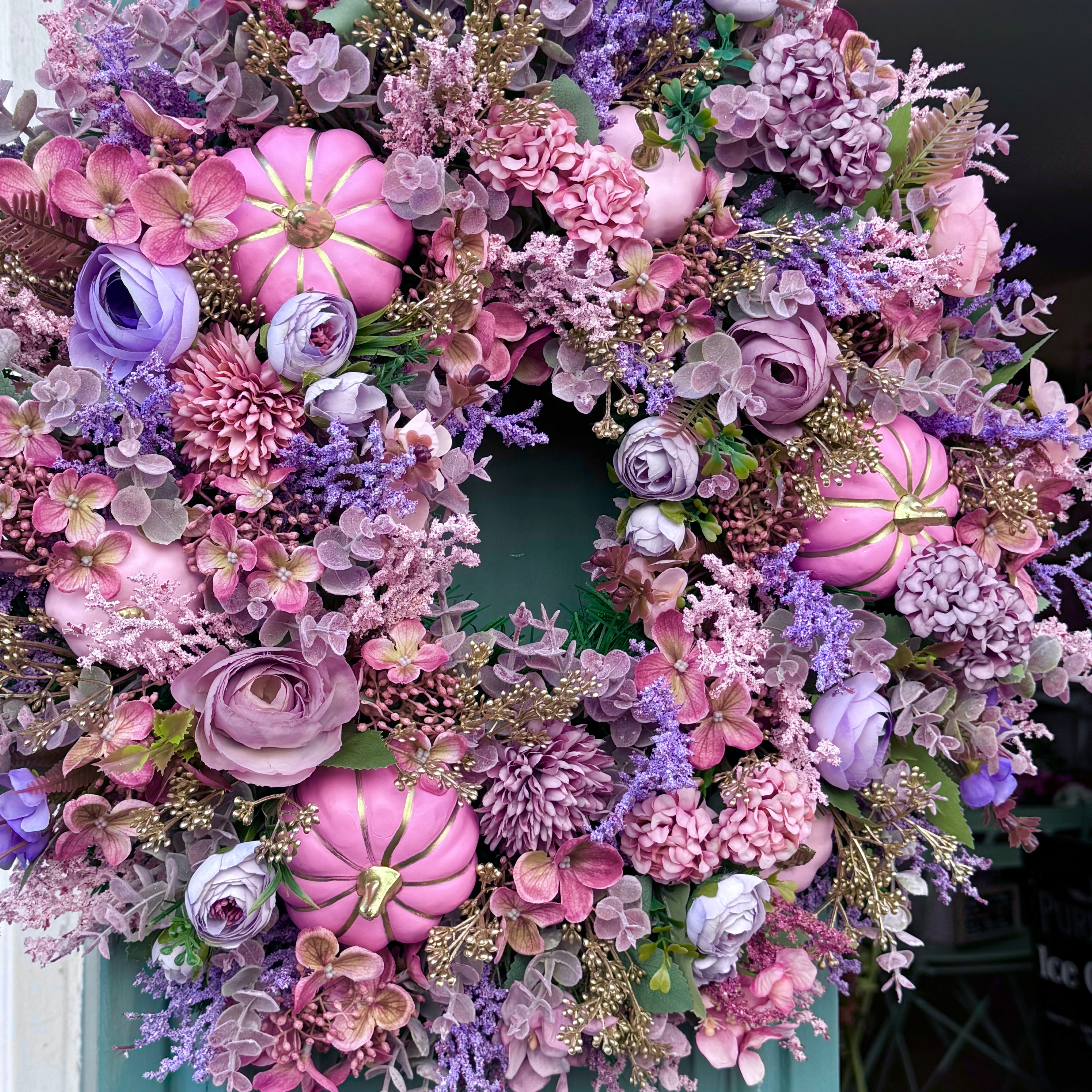 Autumn Wreath | Golden Pumpkinella