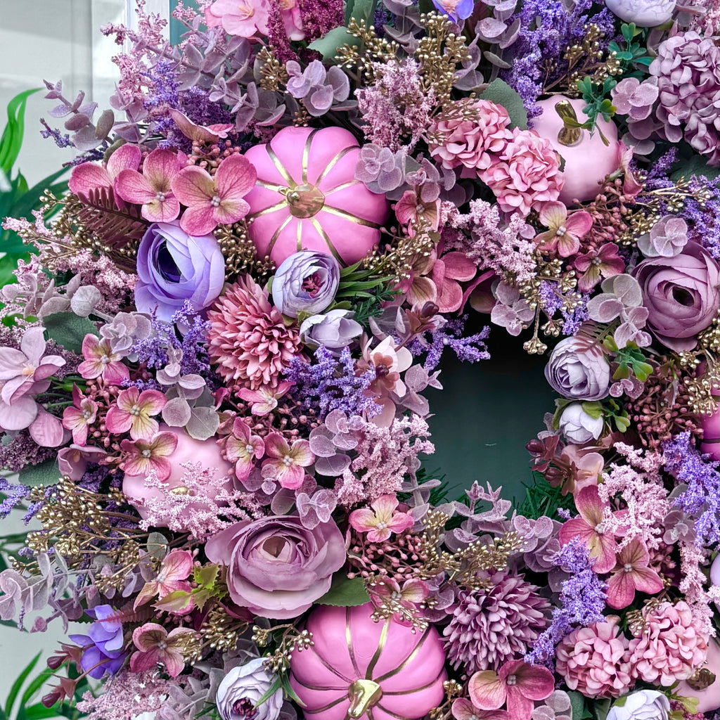 Autumn Wreath | Golden Pumpkinella