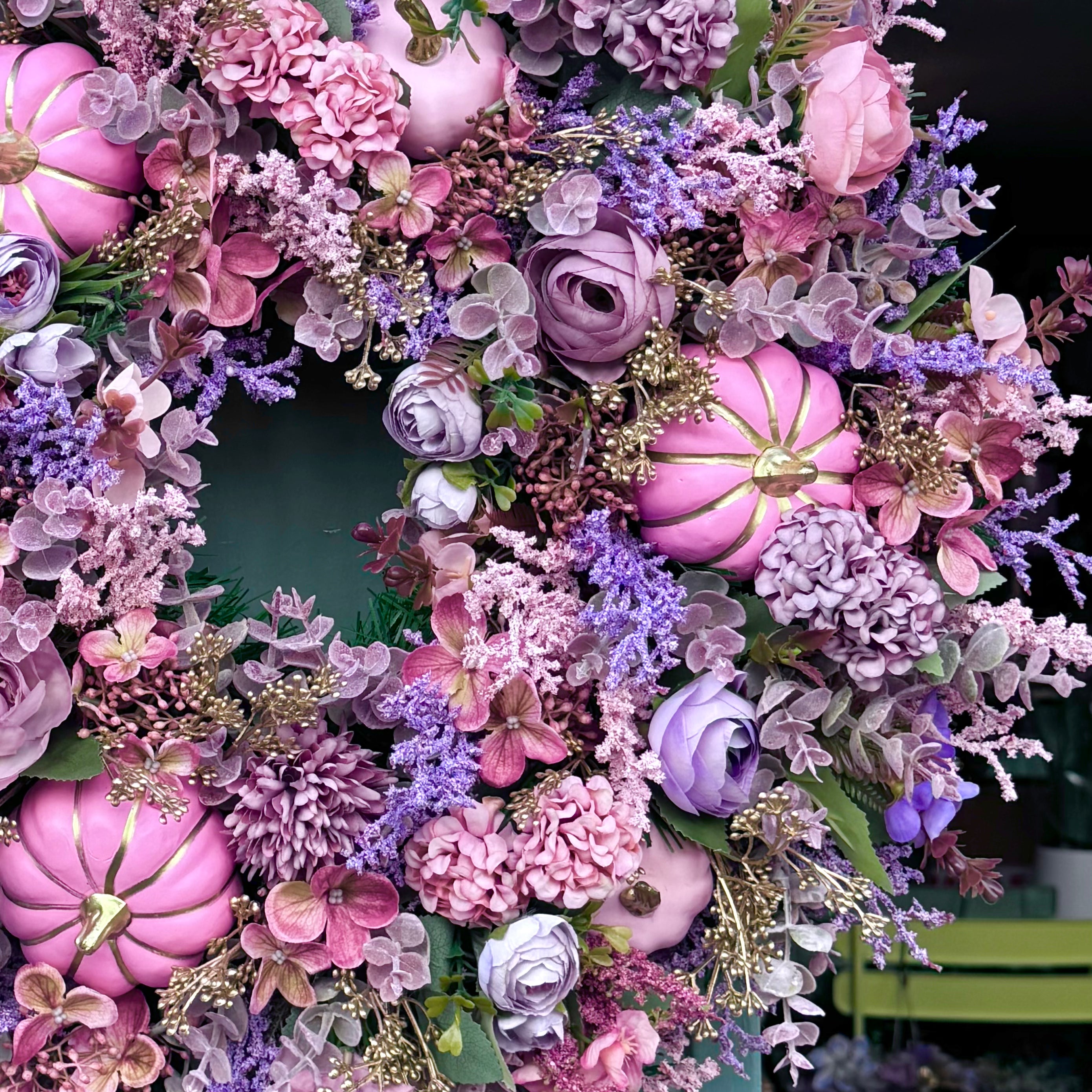 Autumn Wreath | Golden Pumpkinella