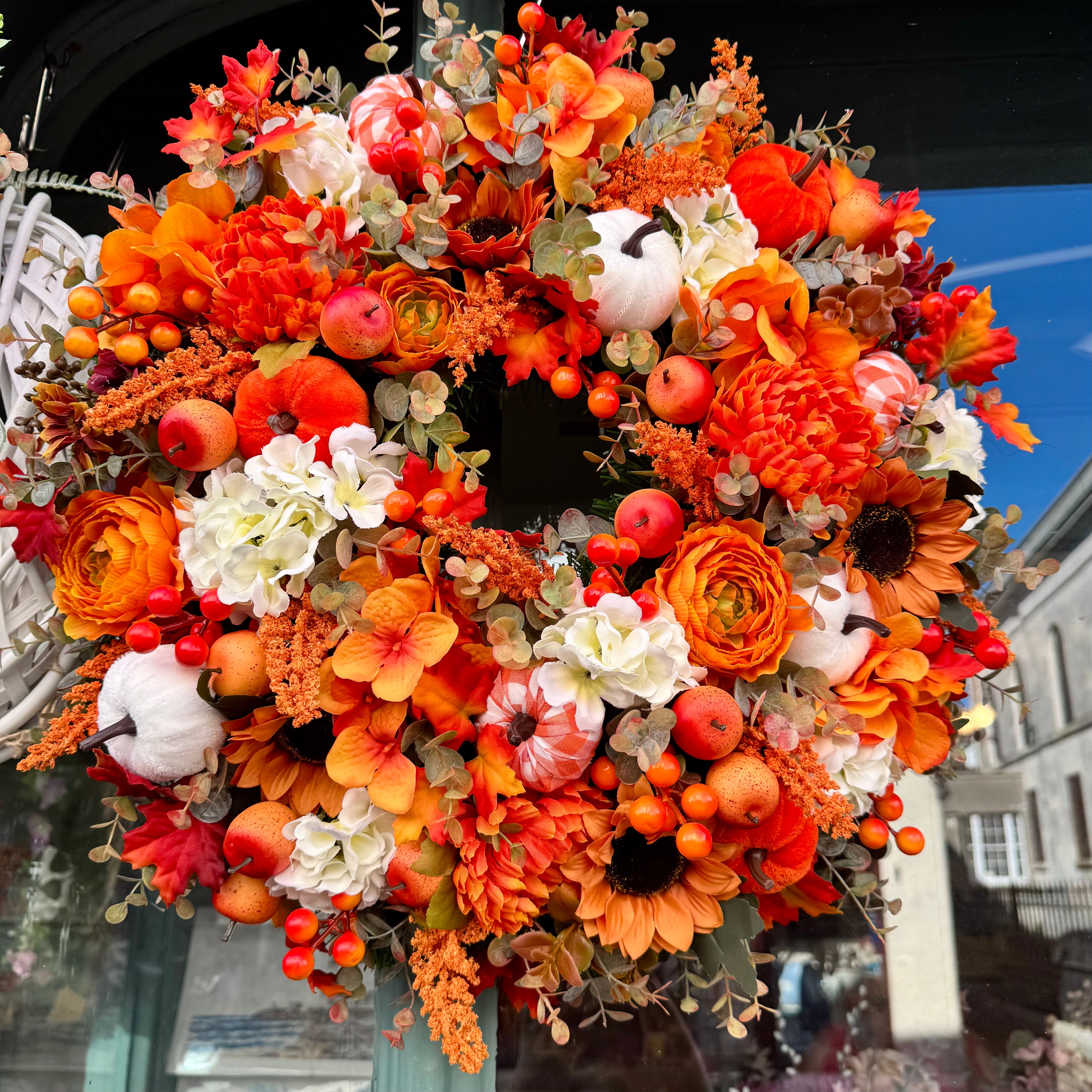 Autumn Wreath | Spiced Gingham