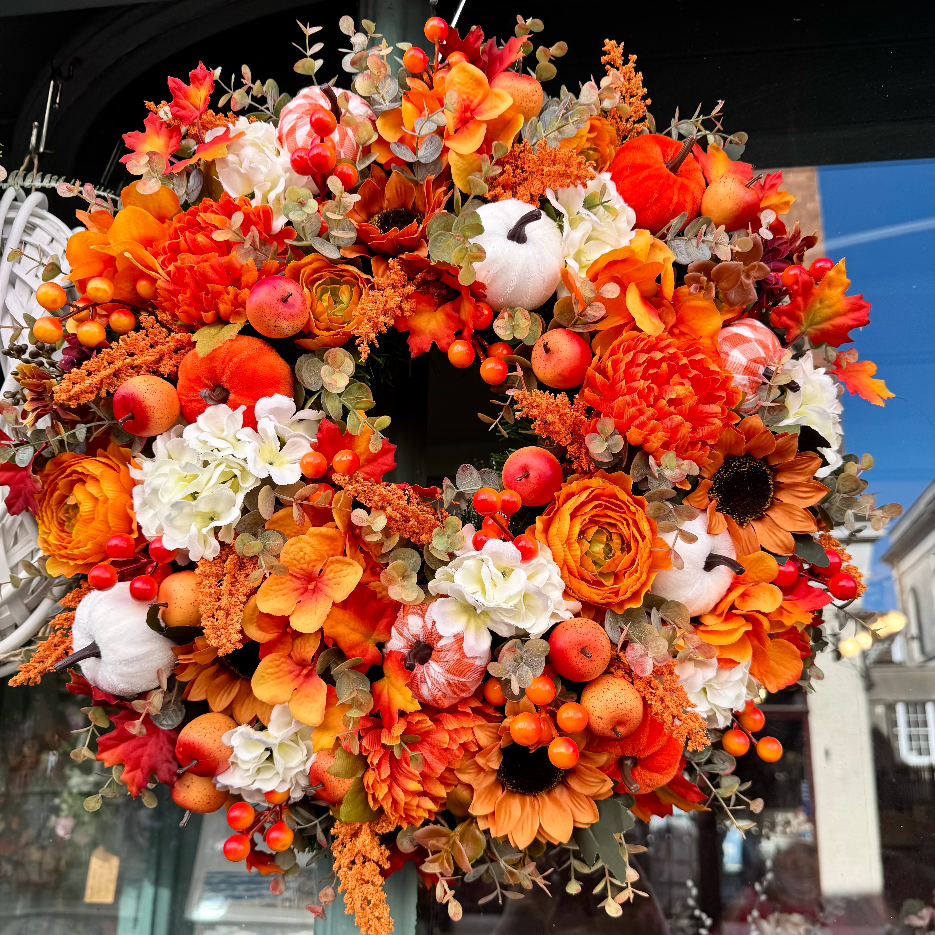 Autumn Wreath | Spiced Gingham