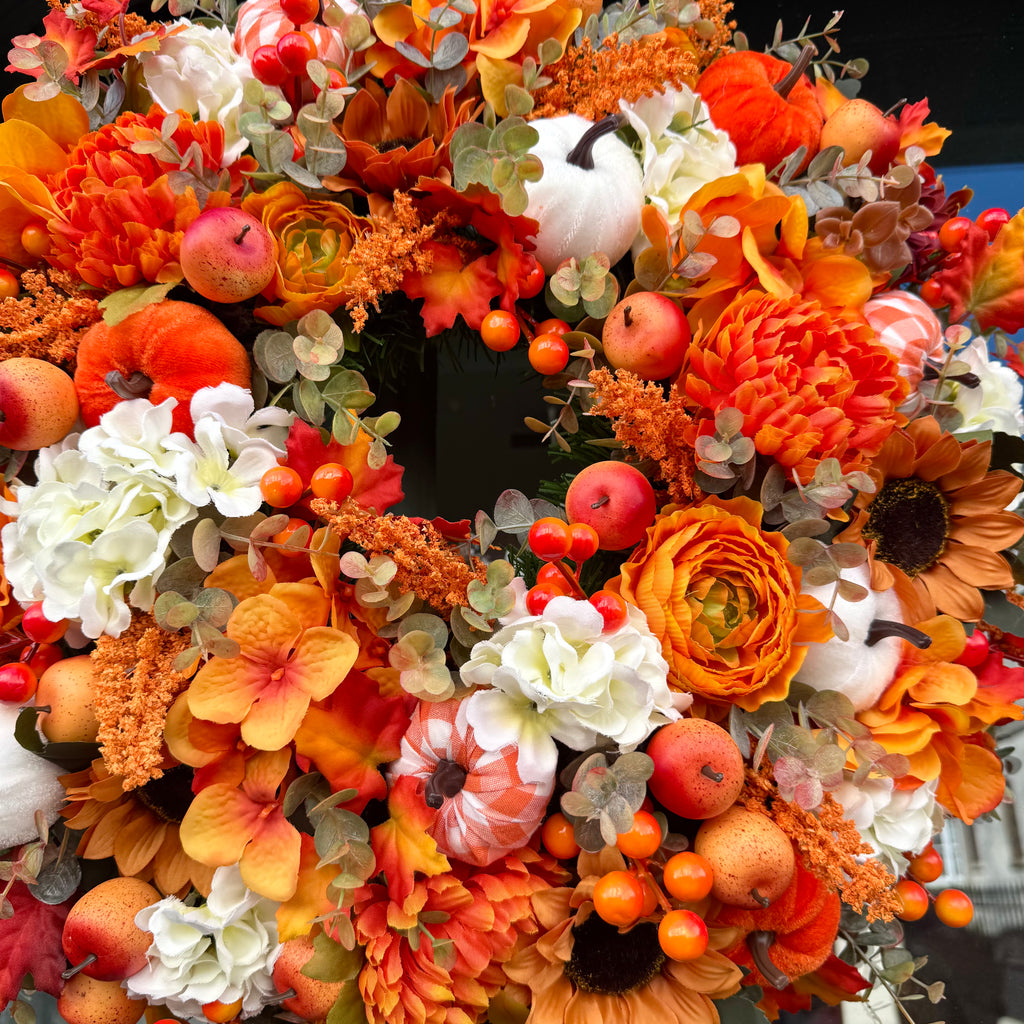 Autumn Wreath | Spiced Gingham