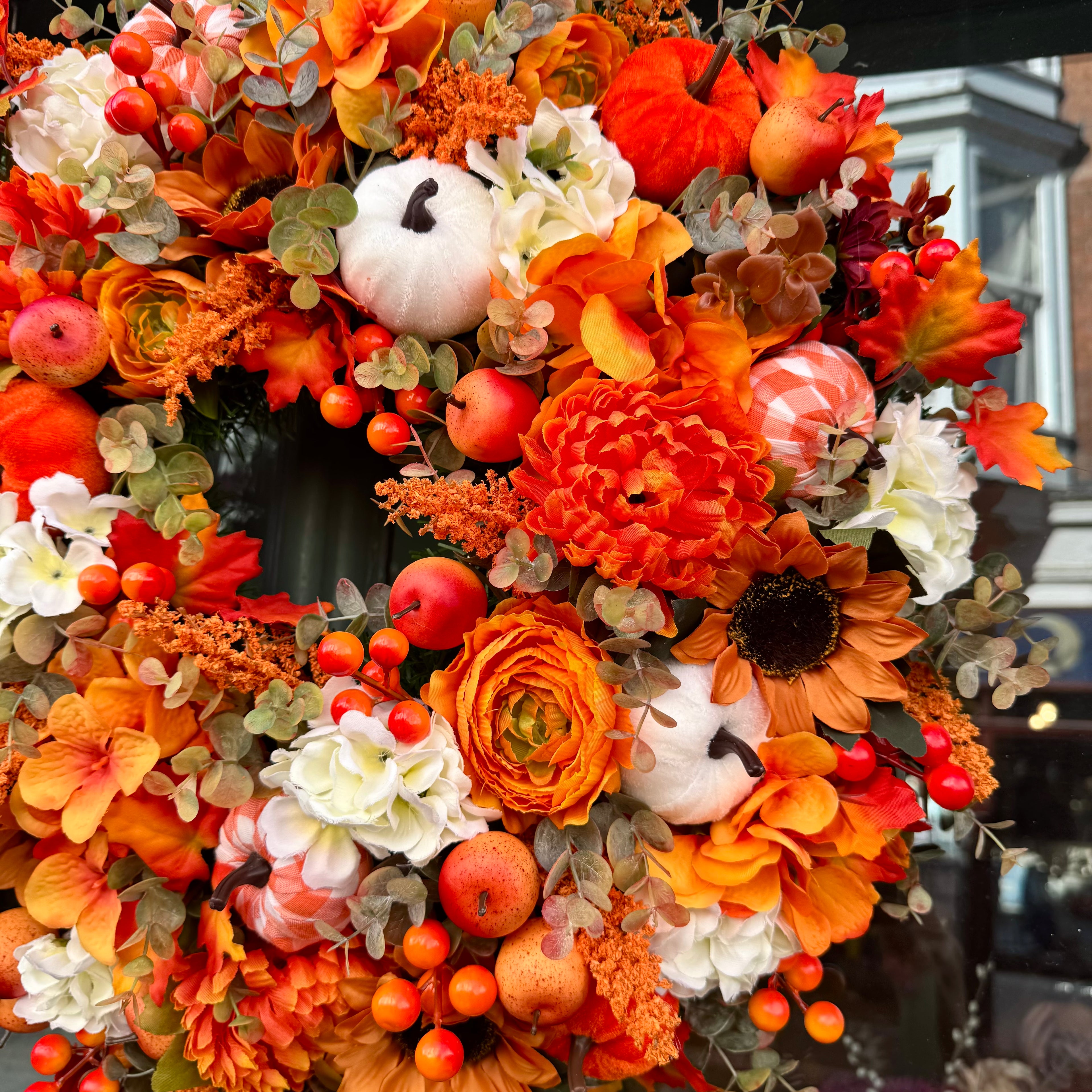 Autumn Wreath | Spiced Gingham