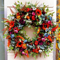 Spiced Blue | Artificial Autumn Wreath