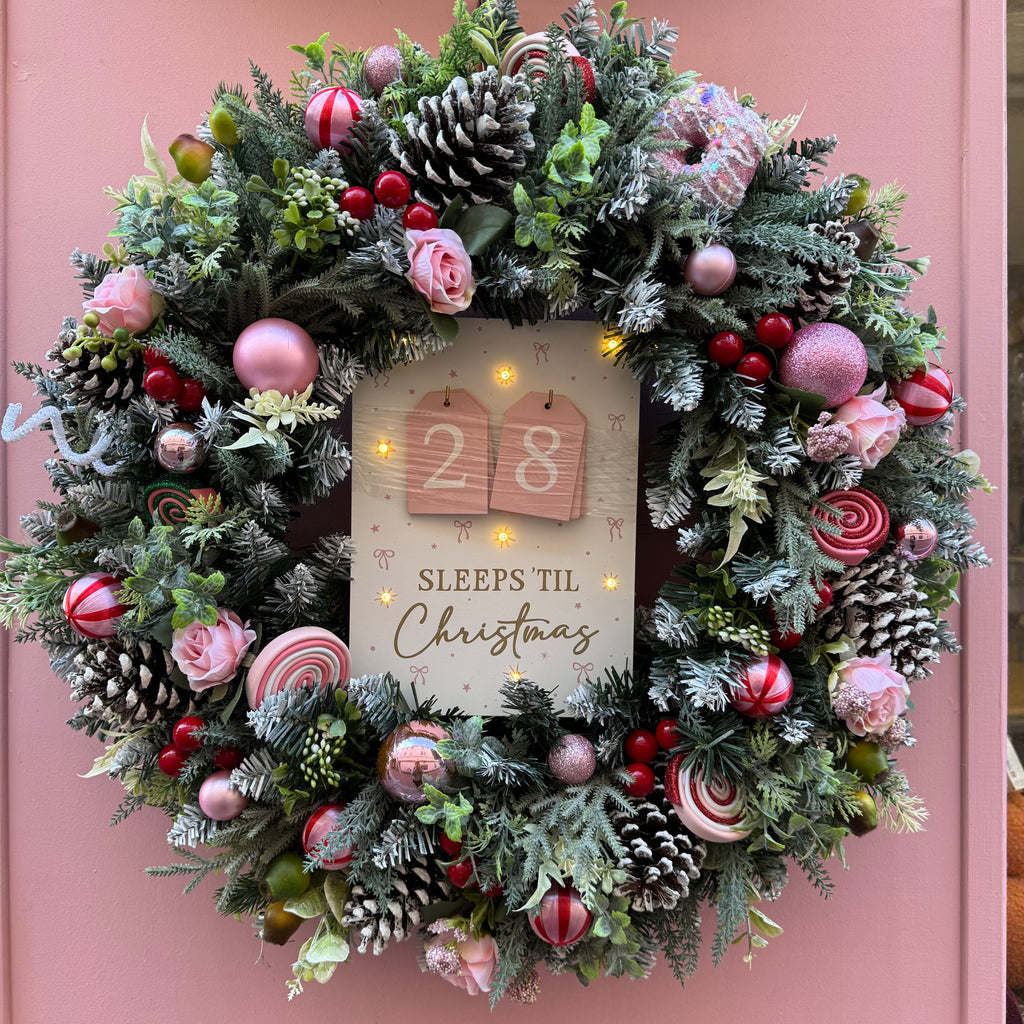 Large Christmas Wreath | Countdown to Xmas